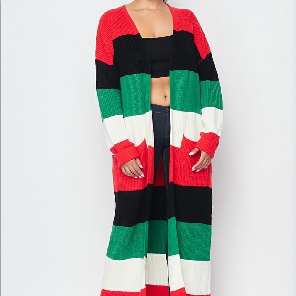 Long Knit Cardigan